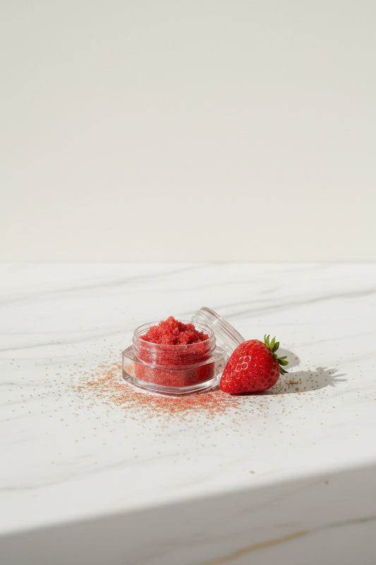 Lip Lightening Strawberry Scrub