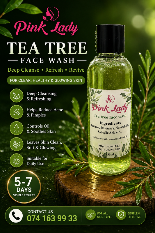 Tea Tree Face Wash For Pimple Skin