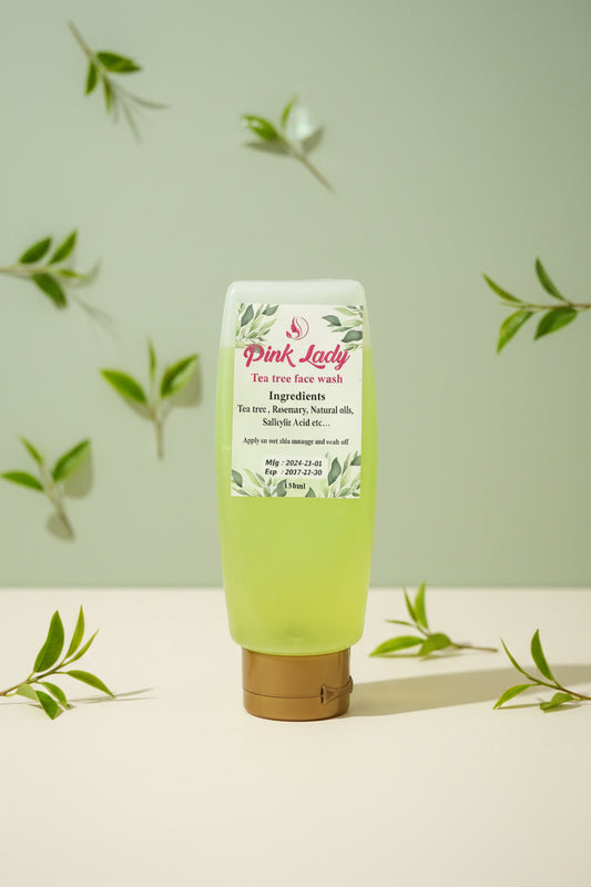 Tea Tree Face Wash For Pimple Skin