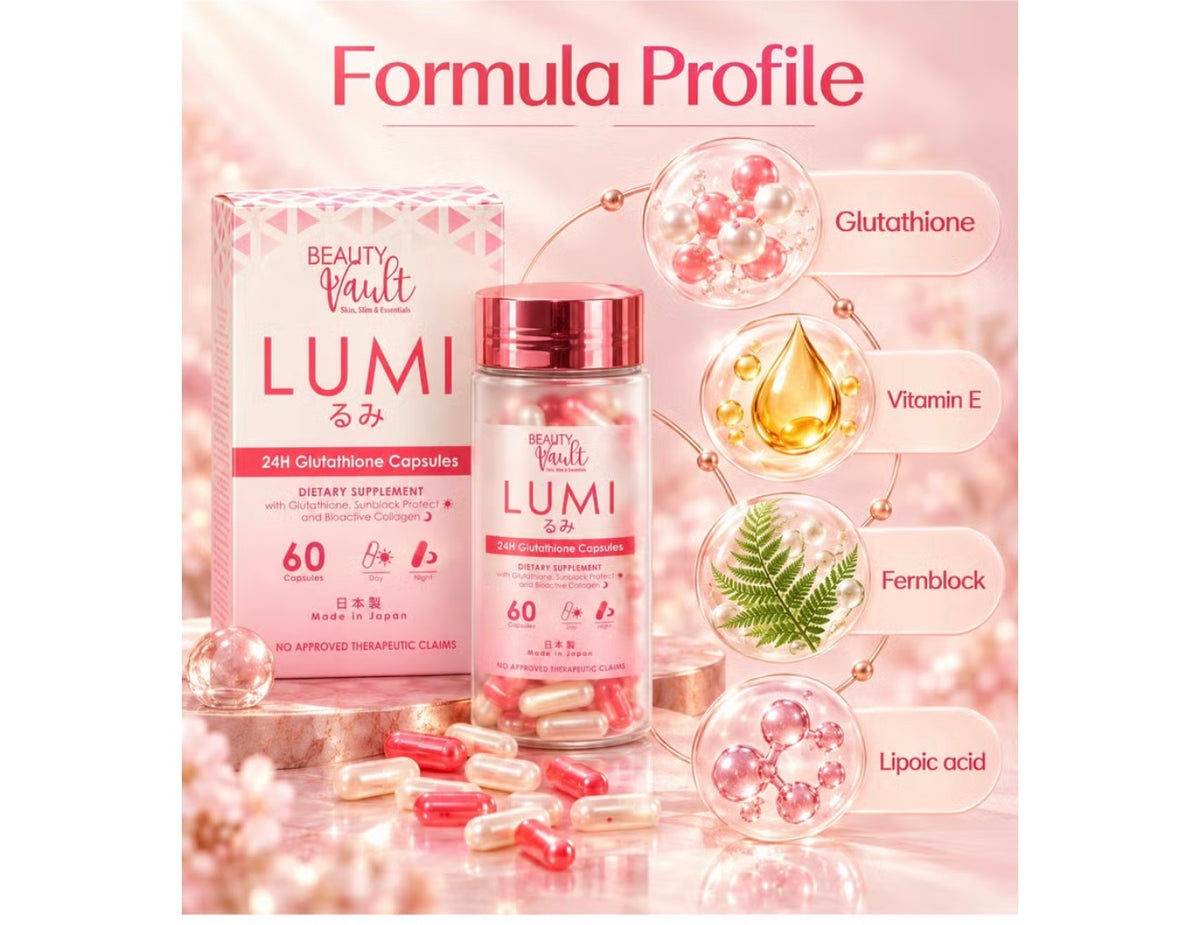 Lumi Glutathione Collagen Whitening Capsule