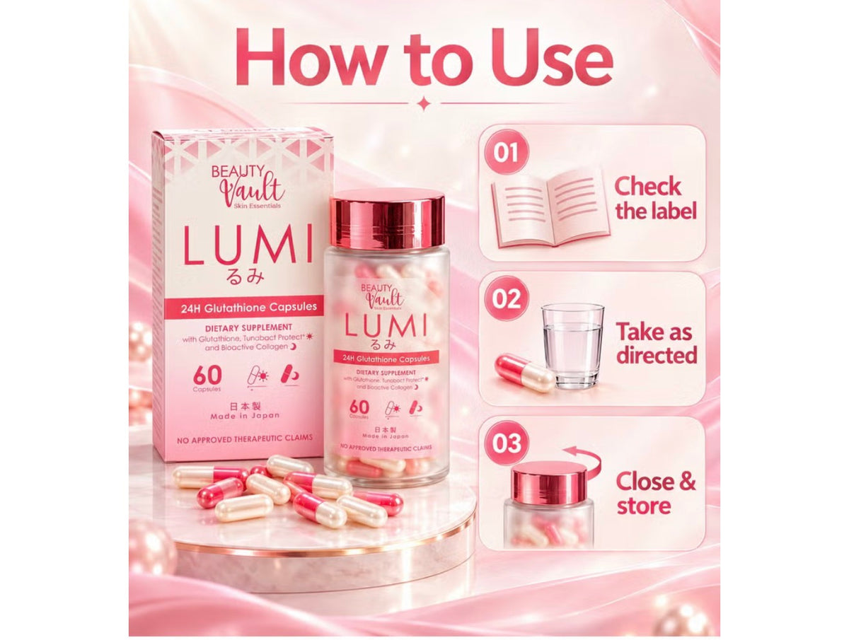 Lumi Glutathione Collagen Whitening Capsule