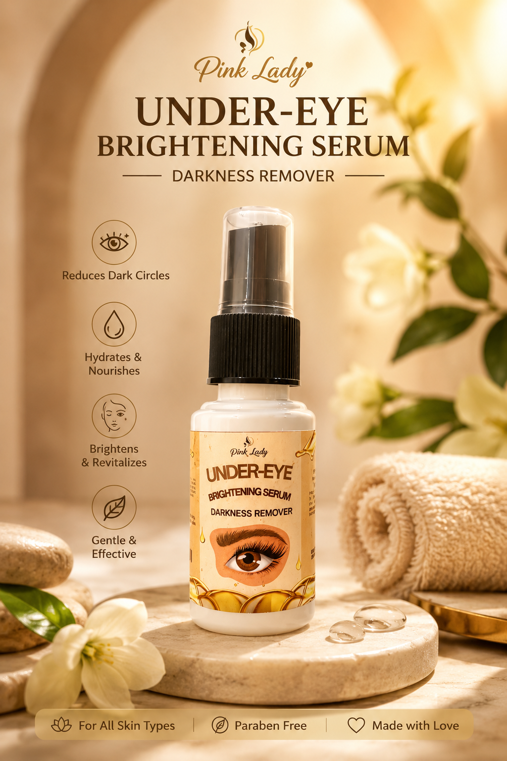 Under-Eye Dark Circles Removing serum