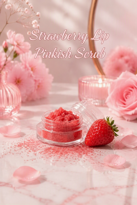 Lip Lightening Strawberry Scrub