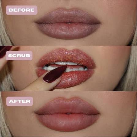 Lip Lightening Strawberry Scrub