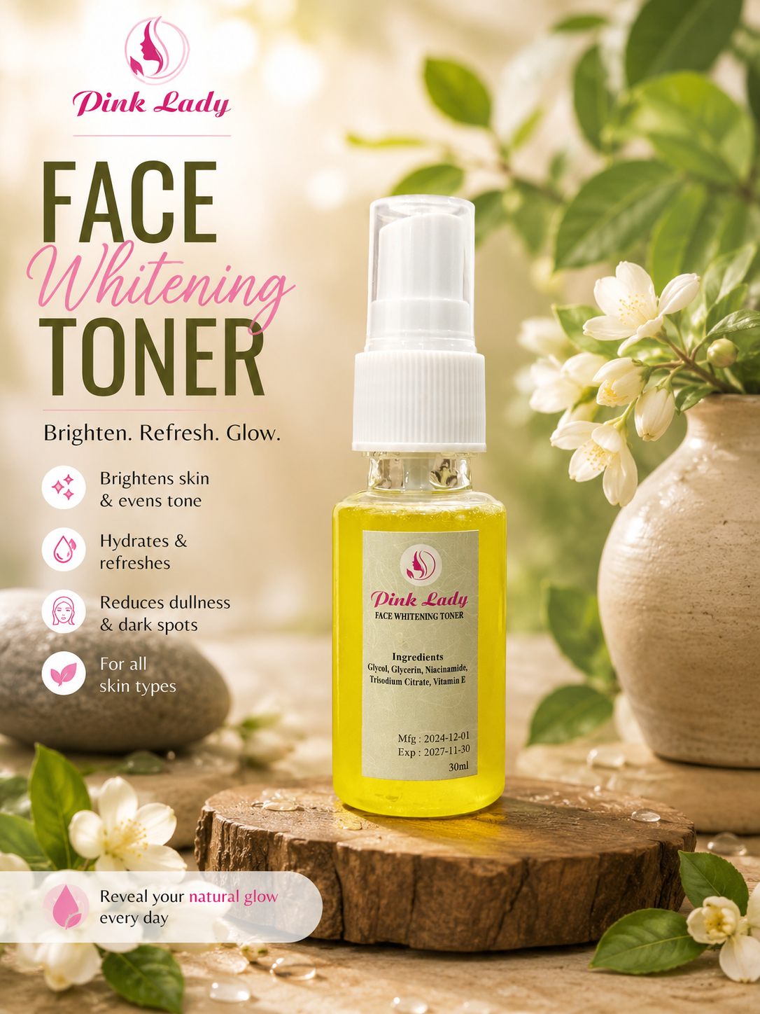Face Whitening Toner